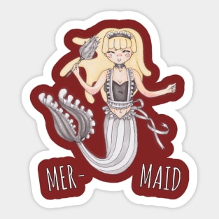 Mer-Maid Sticker